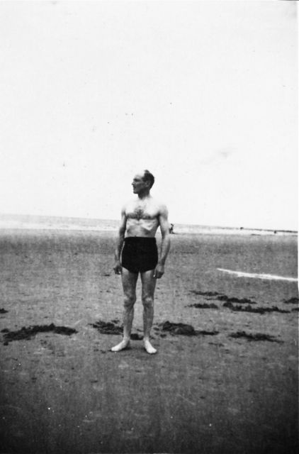 Vijf maanden keihard getraind en dan gedurende de ganse vakantie geen knappe vrouw te bespeuren natuurlijk.